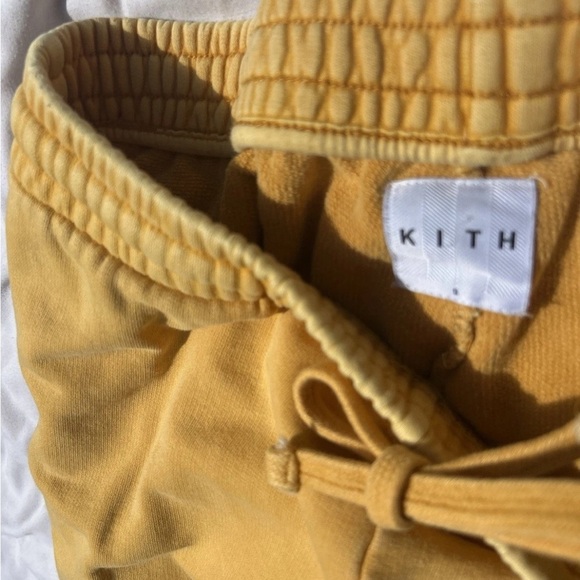 Kith Mustard Yellow Track Pants - Picture 7 of 10